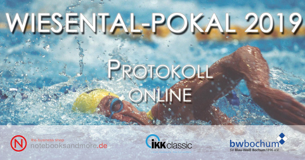 Protokoll – Wiesental-Pokal 2019 online